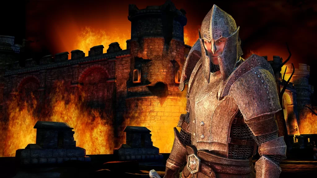 The Elder Scrolls IV: Oblivion keyart